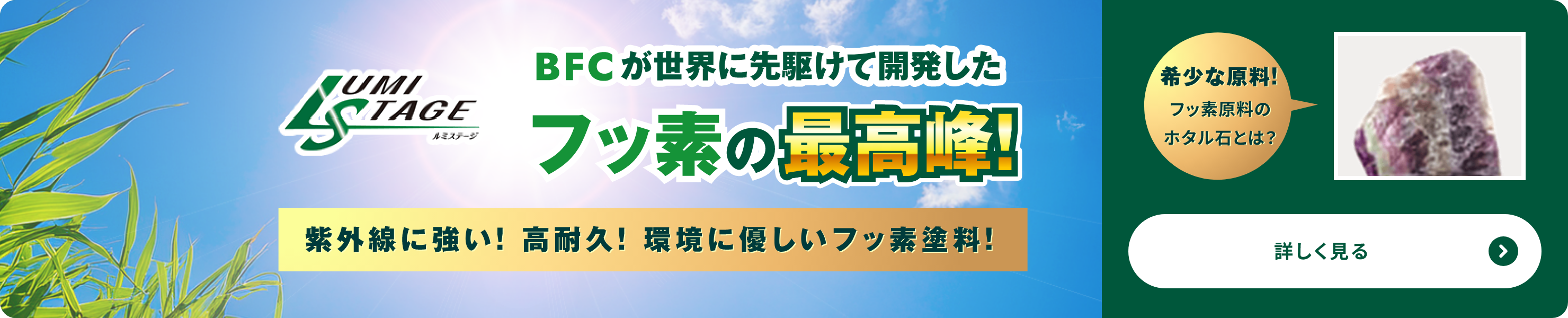 フッ素の最高峰！