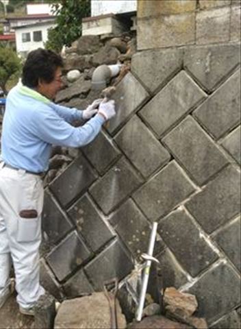 下諏訪町擁壁補強工事