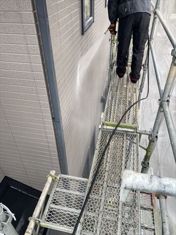 塩尻市ミサワホーム外壁塗装