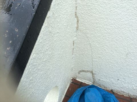 諏訪市外壁現地調査