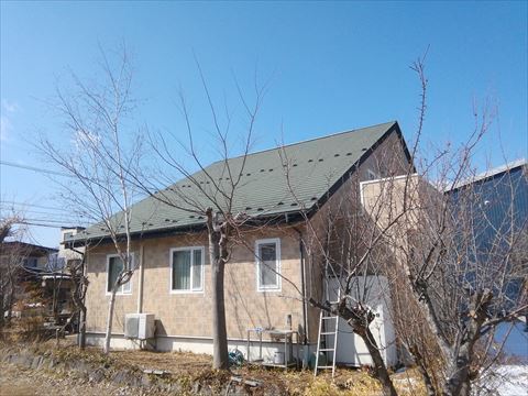 諏訪市外壁現地調査