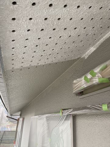 安曇野市モルタル外壁塗装