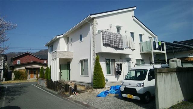 安曇野市つや消し塗装