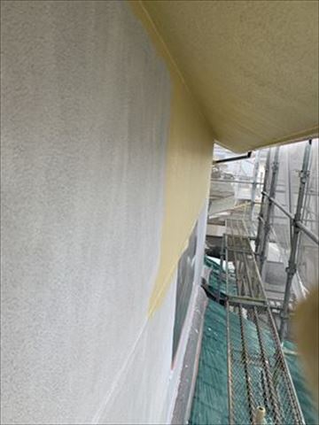 塩尻市モルタル外壁塗装