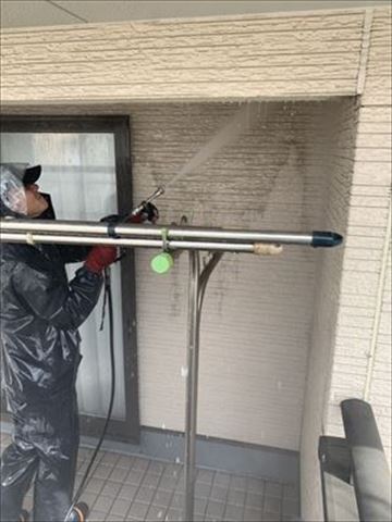 塩尻市外壁無機塗装