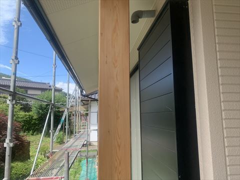 塩尻市木部塗装