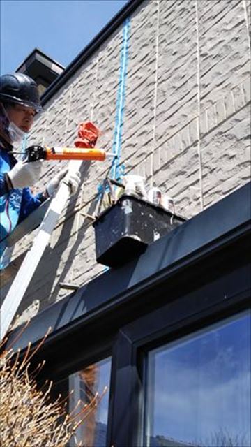 岡谷市シーリング打ち替え