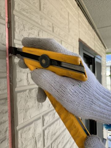 安曇野外壁塗装シーリング打ち替え