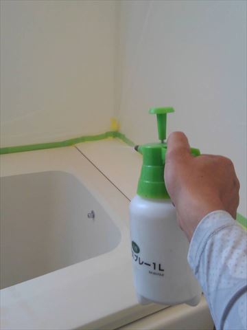 松本ユニットバス塗装