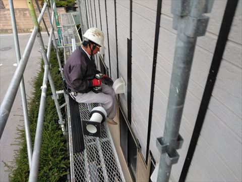 諏訪市外壁改修工事