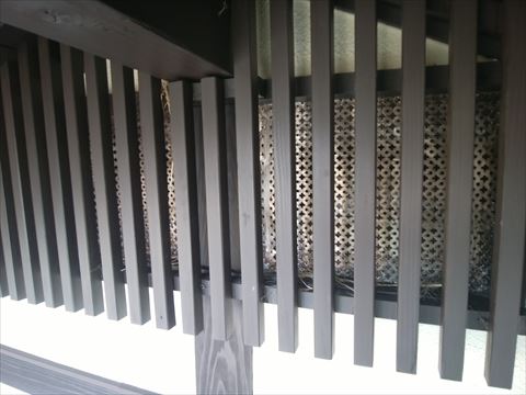 池田町鳥よけネット取り付け