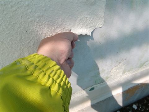 パルコン外壁塗装　洗浄