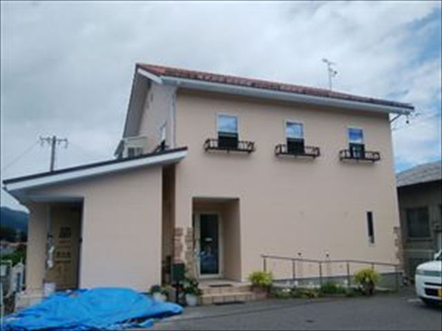 松本市美容室塗装