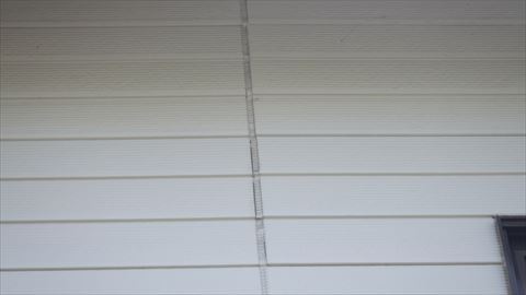 安曇野市窯業系サイディング現地調査