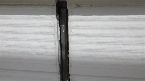 安曇野市窯業系サイディング現地調査