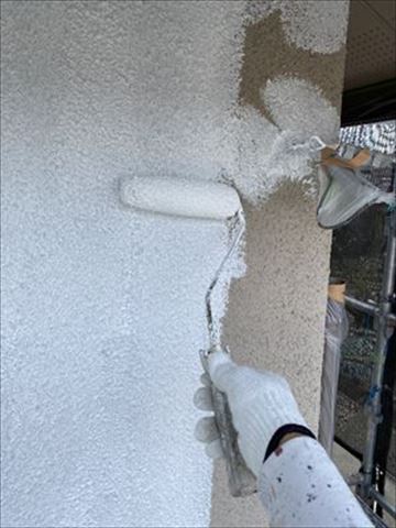 安曇野市モルタル外壁塗装