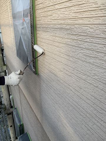 塩尻市窯業系サイディング無機塗装