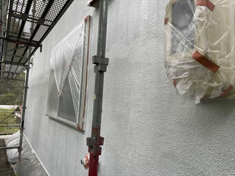 富士見町モルタル外壁塗装