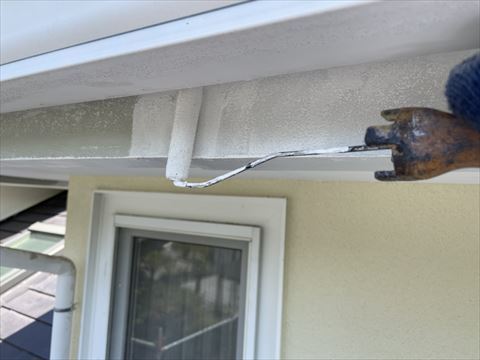 富士見町モルタル外壁塗装