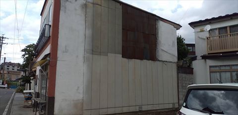 諏訪市外壁工事