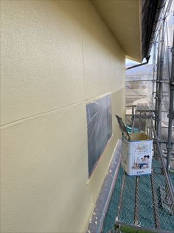 塩尻市モルタル外壁塗装