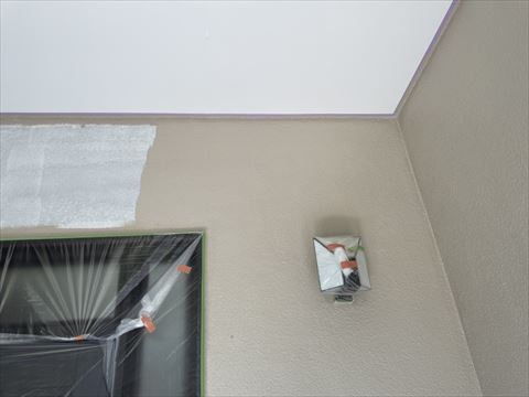 富士見町モルタル外壁塗装