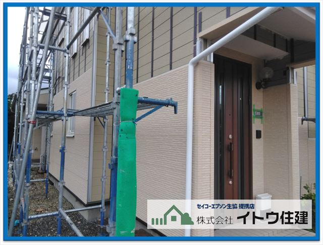 塩尻市サイディングカバー工法