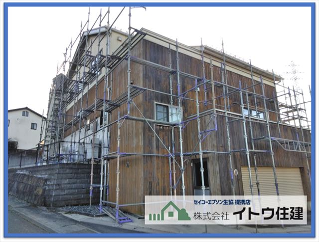 安曇野市外壁カバー工法