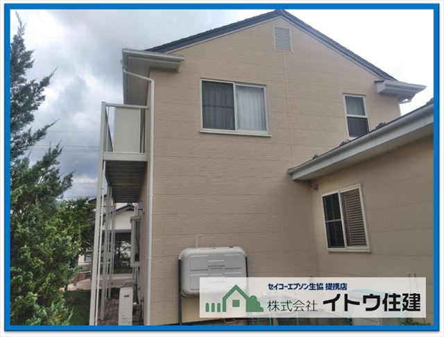 塩尻市サイディングカバー工法