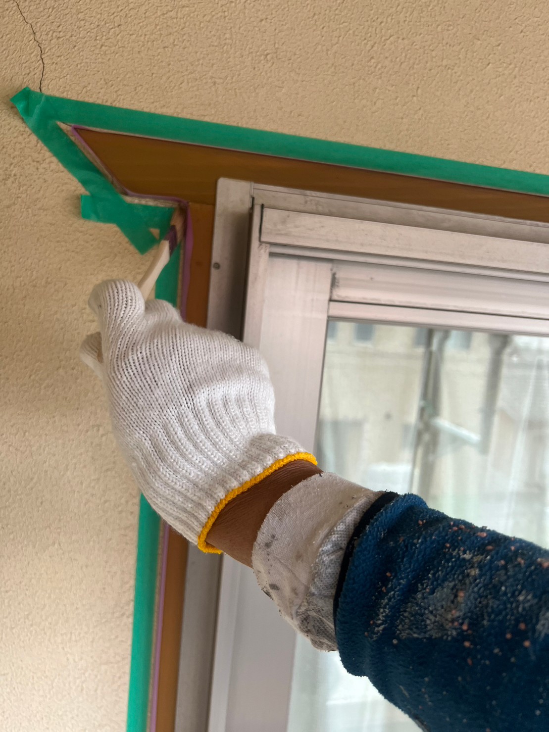 塩尻市コーキング