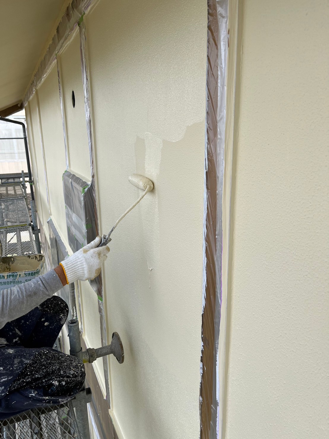 塩尻市フッ素塗装