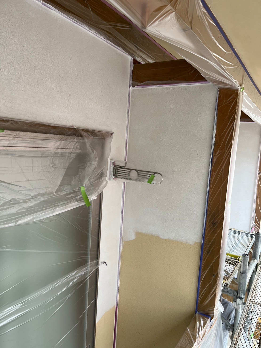 塩尻市フッ素塗装