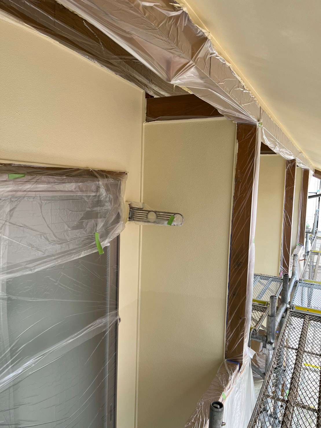 塩尻市フッ素塗装