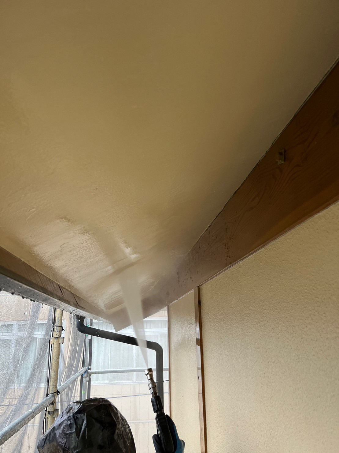 塩尻市フッ素塗装