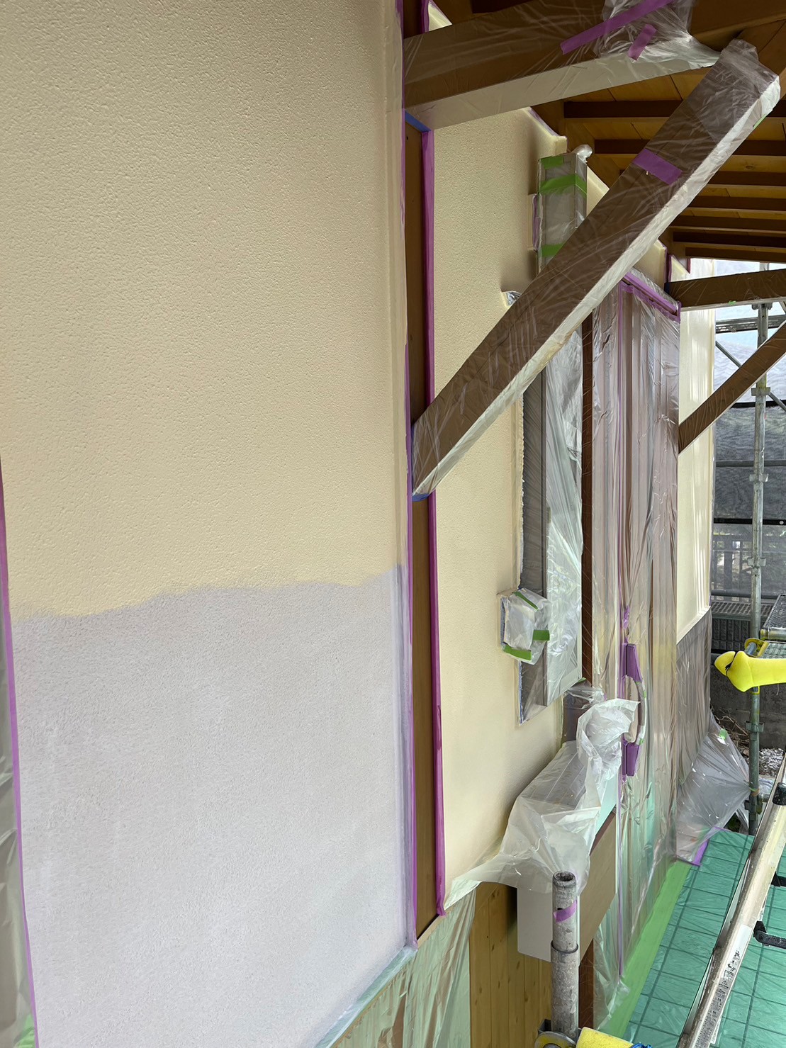 塩尻市フッ素塗装