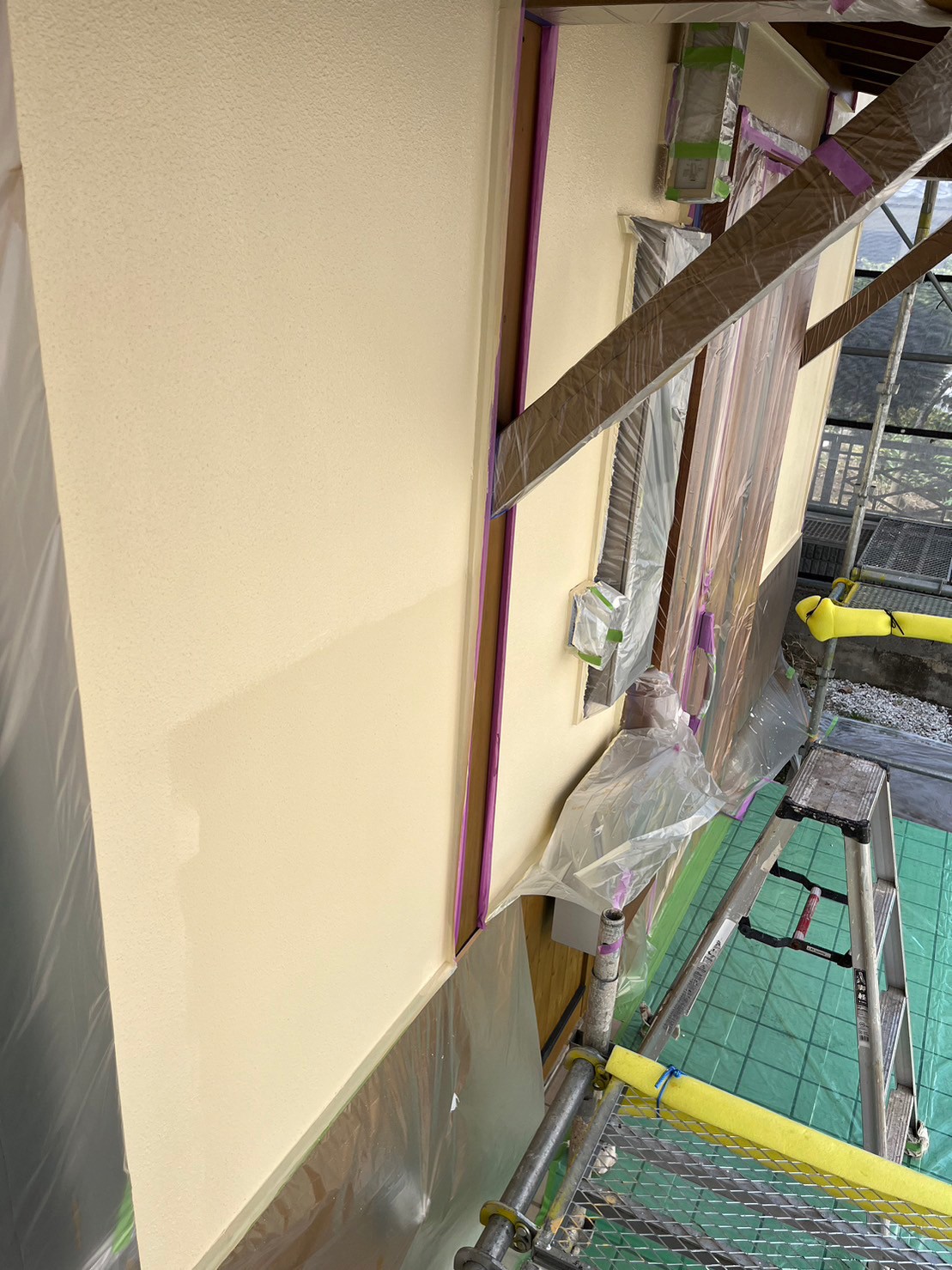 塩尻市フッ素塗装