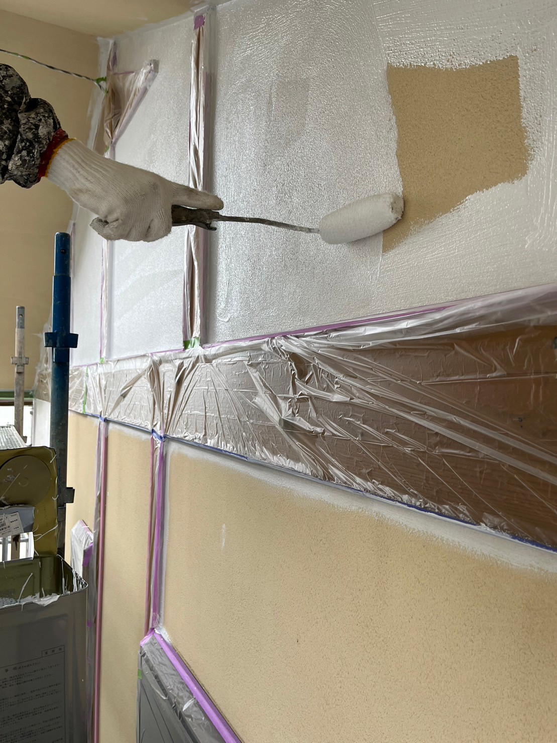 塩尻市フッ素塗装