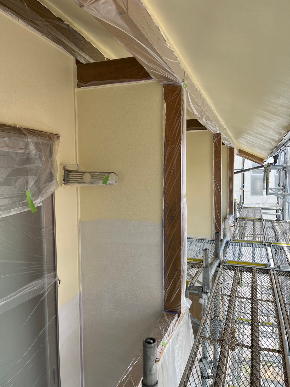 塩尻市フッ素塗装