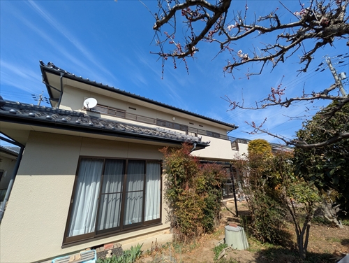 フッ素塗装の18年後1