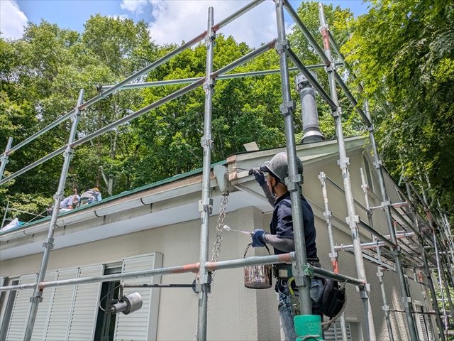 外壁塗装施工の流れ