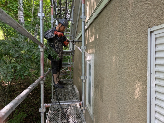 外壁塗装施工の流れ