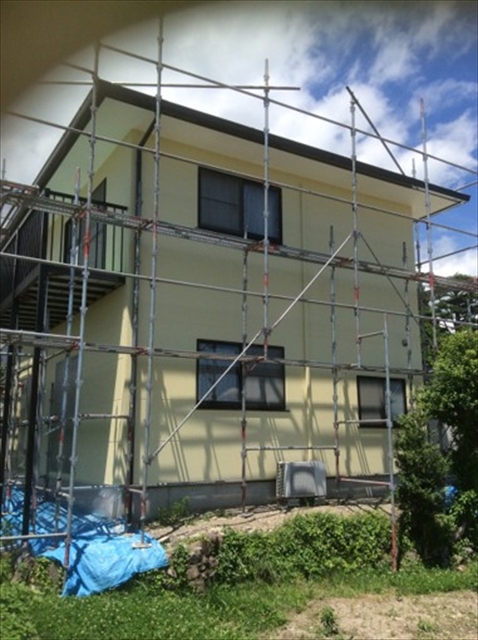 安曇野市でALCをフッ素樹脂塗料ルミステージで塗装！20年耐久の秘密