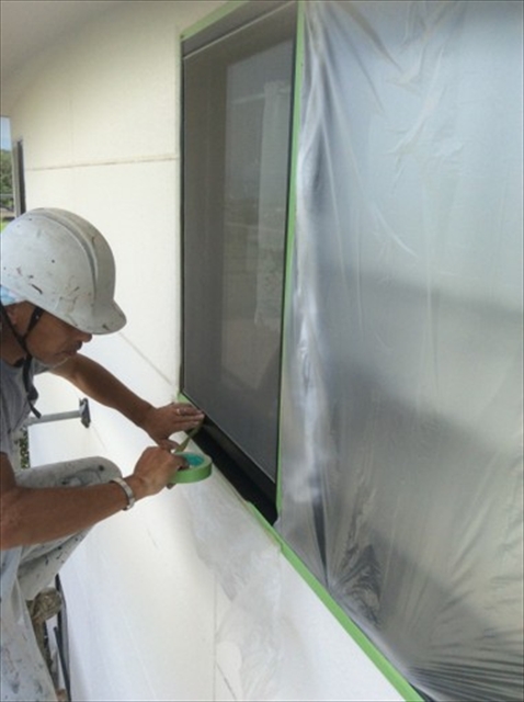 安曇野市でALCをフッ素樹脂塗料ルミステージで塗装！20年耐久の秘密