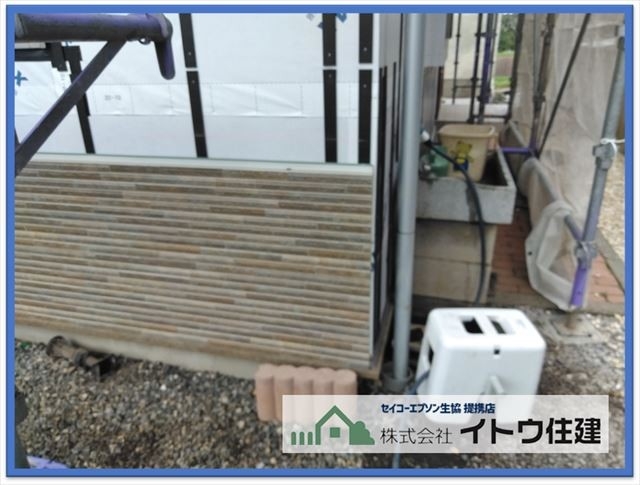 木質サイディングをカバー工法3