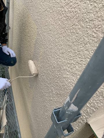 塩尻市モルタル外壁塗装