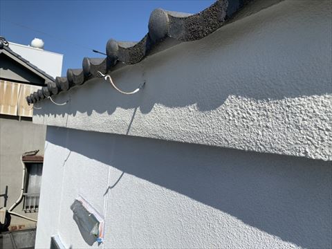 松本市モルタル外壁塗装