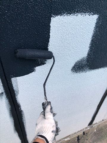 安曇野市モルタル外壁塗装
