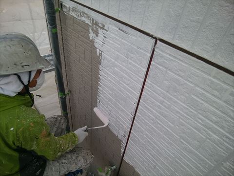安曇野市窯業系サイディング外壁塗装