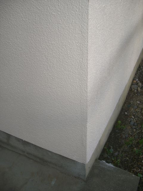 安曇野市モルタル外壁補修塗装
